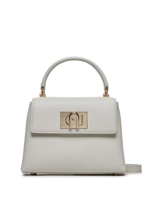 FURLA 1927 Handbag, with shoulder strap, in leather Marshmallow - Women’s Bags