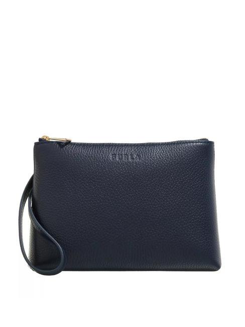 FURLA OPPORTUNITY  Leather clutch bag Mediterranean - Women’s Bags