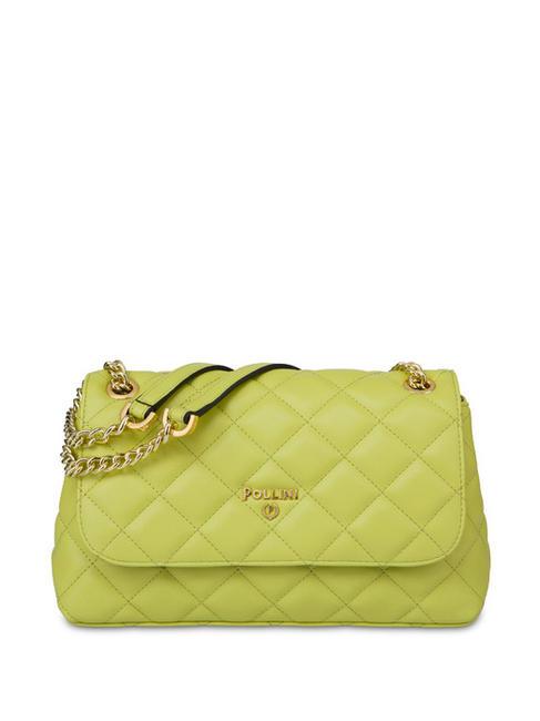 POLLINI WALTZER NIGHT Medium shoulder bag lime - Women’s Bags