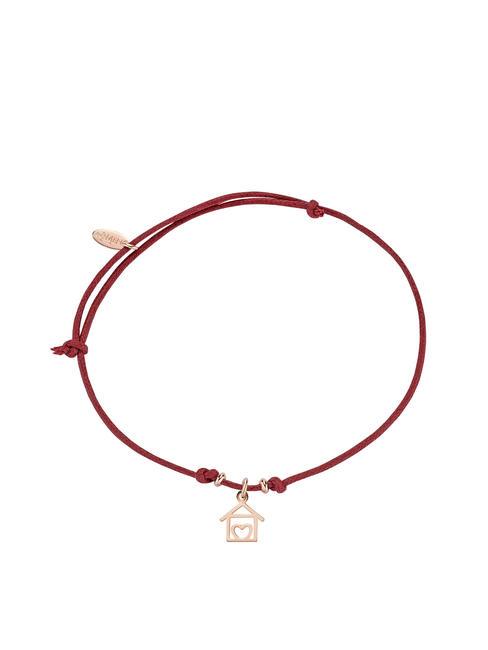 AMEN ELEMENTI Bracelet with house charm rose - Bracelets