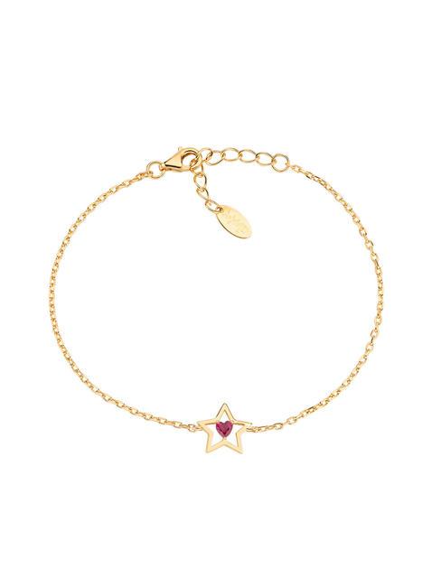 AMEN STELLE Bracelet with star and zircon gold - Bracelets