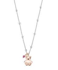 AMEN AMORE Bear charm silver necklace - Necklaces