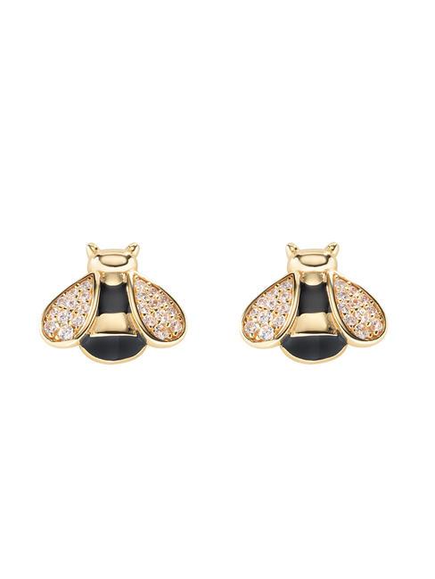 AMEN API Earrings in enamelled silver and zircons gold - Earrings