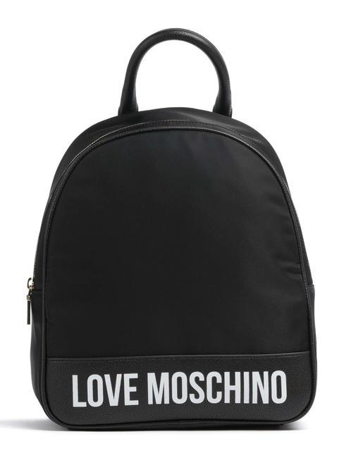 LOVE MOSCHINO CITY LOVERS Nylon backpack Black - Women’s Bags