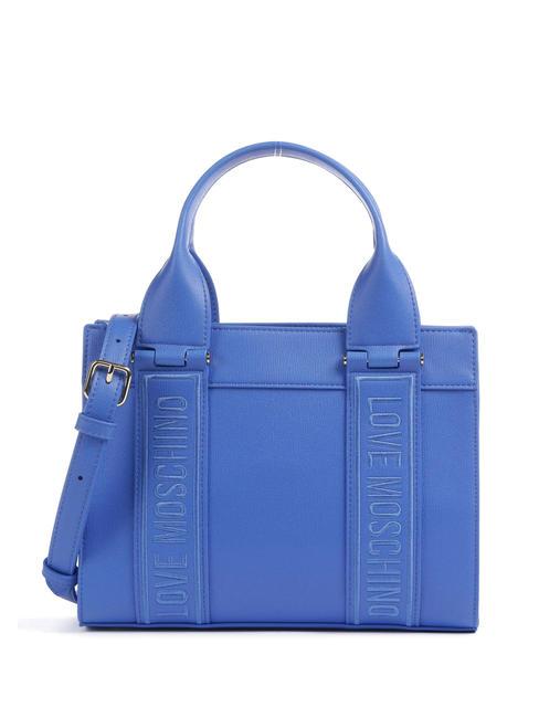 LOVE MOSCHINO BILLBOARD Hand bag with shoulder strap sapphire - Women’s Bags