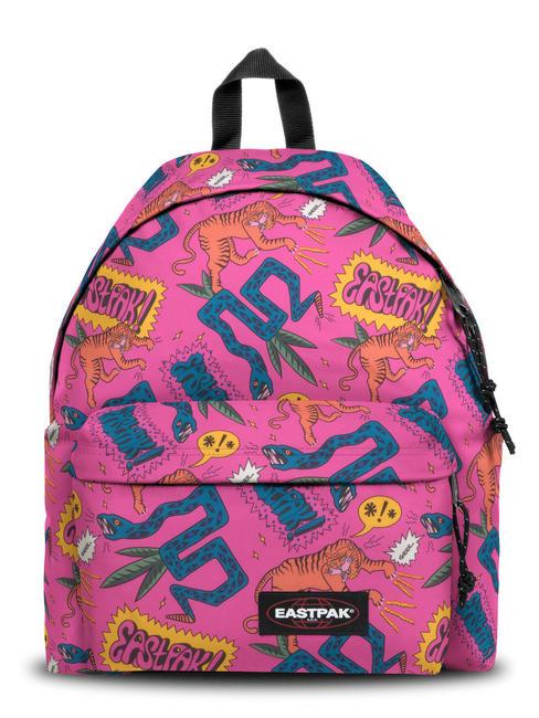 EASTPAK PADDED PAKR Backpack comic pink - Backpacks & School and Leisure