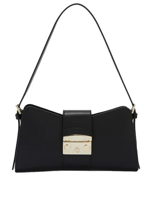 FURLA METROPOLIS  Shoulder bag, in leather Black - Women’s Bags