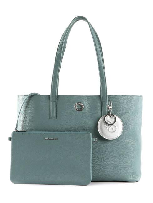 MANDARINA DUCK MELLOW  MELLOW Shopping bag with sachet, in leather mistral - Women’s Bags