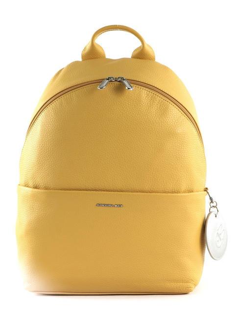 MANDARINA DUCK MELLOW  Leather backpack ocher - Women’s Bags