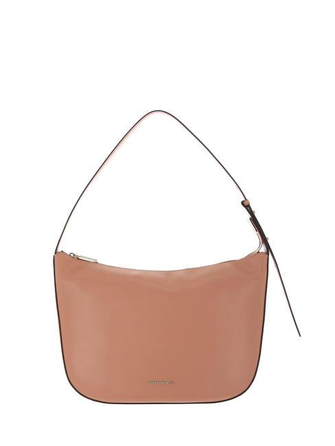 MANDARINA DUCK LUNA Leather shoulder bag desert sand - Women’s Bags