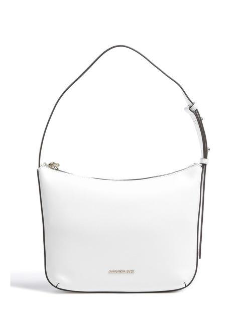 MANDARINA DUCK LUNA Leather shoulder bag optical white - Women’s Bags