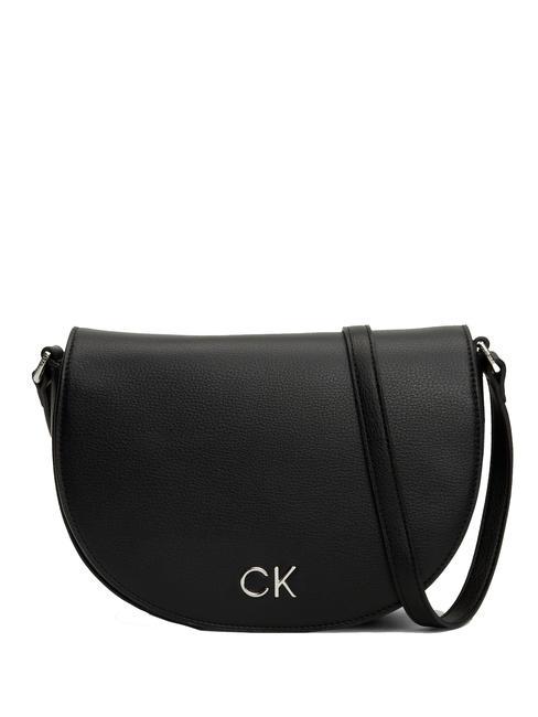 CALVIN KLEIN CK DAILY Saddle shoulder bag pvh black - Women’s Bags