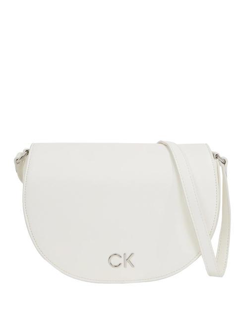 CALVIN KLEIN CK DAILY Saddle shoulder bag ck white - Women’s Bags