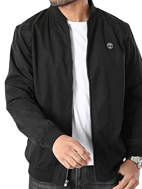 TIMBERLAND TREE LOGO Bomber jacket BLACK - Men's Jackets