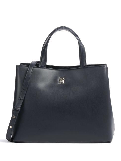 TOMMY HILFIGER TH SPRING CHIC Hand bag with shoulder strap space blue - Women’s Bags