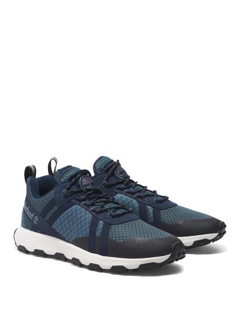 TIMBERLAND WINSOR TRAIL Sneakers dark blue mesh - Men’s shoes