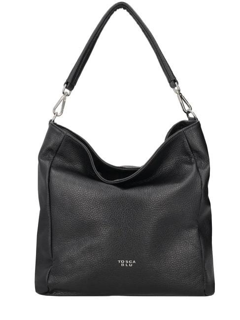 TOSCA BLU CICLAMINO Shoulder bag, in leather Black - Women’s Bags