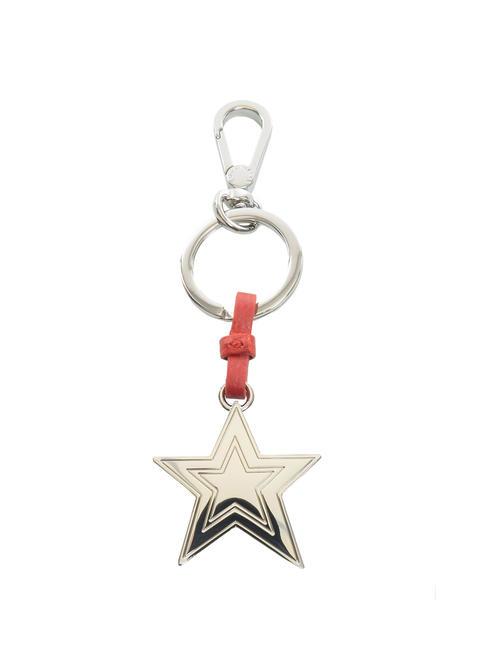 COCCINELLE CHARM Star Metal key ring ruby - Key holders
