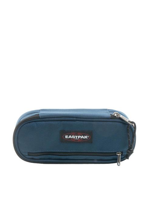 EASTPAK OVAL SINGLE ZIPPL'R Case with external pocket Frozen Navy - Cases and Accessories