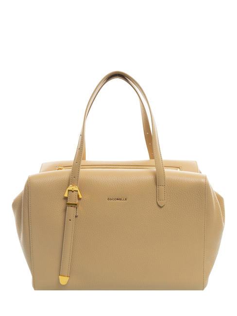 COCCINELLE GLEEN  Hand bag, in leather fresh beige - Women’s Bags