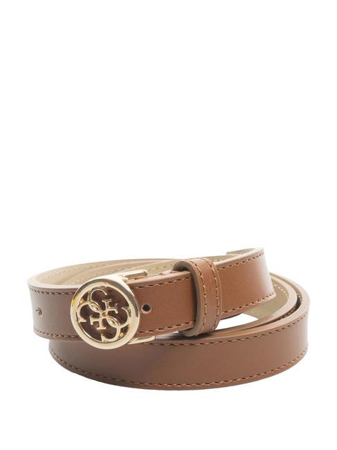 GUESS SESTRI Shortenable belt COGNAC - Belts