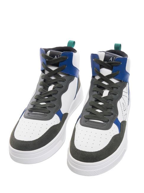 ARMANI EXCHANGE A|X High sneakers dark green+bluette - Men’s shoes