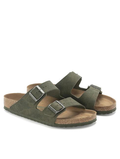 BIRKENSTOCK ARIZONA Two-band slipper desert dust thyme - Men’s shoes