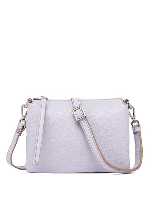 GIANNI CHIARINI THREE Leather shoulder bag lilac - Women’s Bags