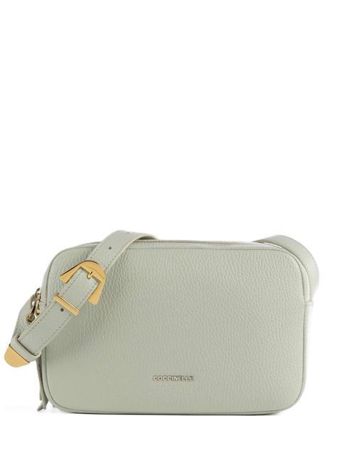 COCCINELLE GLEEN Mini shoulder bag celadon green - Women’s Bags