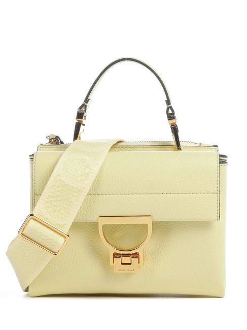 COCCINELLE ARLETTIS Signature Mini handbag, with shoulder strap lime wash - Women’s Bags