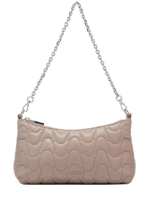COCCINELLE AURA MATELASSE  Shoulder bag, with shoulder strap powder pink - Women’s Bags