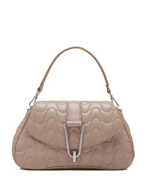 COCCINELLE HIMMA MATELASSE  Handbag, with shoulder strap, in leather powder pink - Women’s Bags