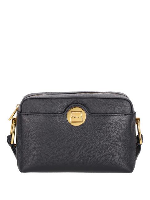 COCCINELLE LIYA SIGNATURE Shoulder bag, in leather Black - Women’s Bags