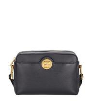 COCCINELLE LIYA SIGNATURE Shoulder bag, in leather Black - Women&rsquo;s Bags - 1
