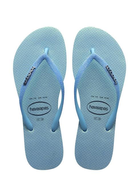 HAVAIANAS SLIM GLITTER IRIDESCENT Flip flops lavender blue - Women’s shoes