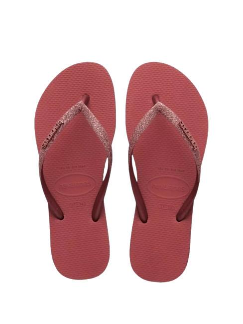 HAVAIANAS SLIM SPARKLE Flip flops pau brazil - Women’s shoes