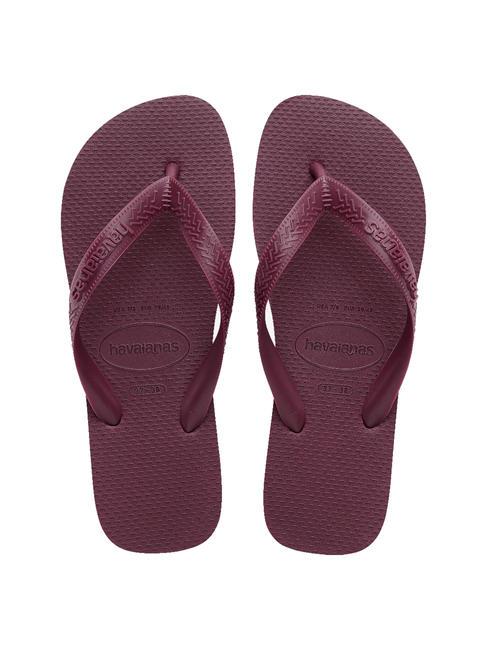 HAVAIANAS TOP SENSES Flip flops purple soil - Unisex shoes