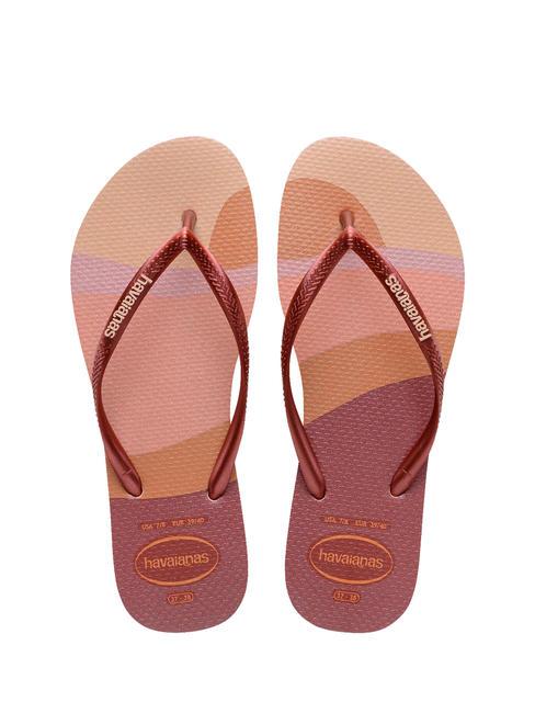 HAVAIANAS PALETTE GLOW Flip flops ballet rose - Women’s shoes