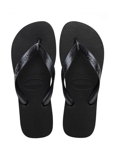 HAVAIANAS TOP TIRAS SENSES Flip flops BLACK - Women’s shoes
