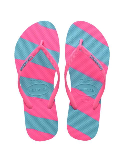 HAVAIANAS SLIM COLOR FUN Flip flops true roses - Women’s shoes