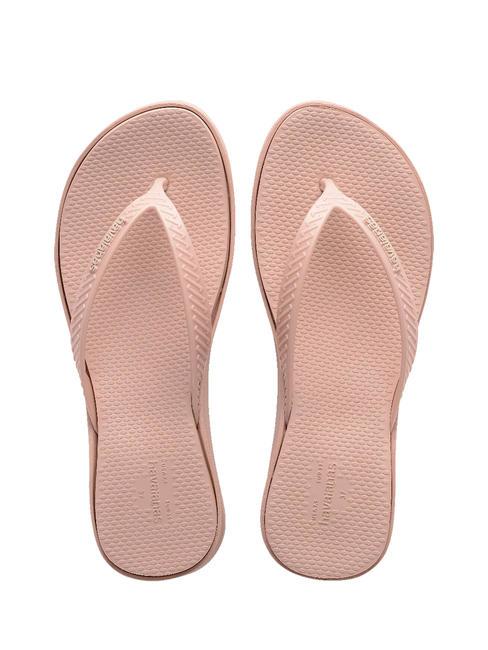 HAVAIANAS HIGH PLATFORM Flip-flops with wedge ballet rose - Women’s shoes