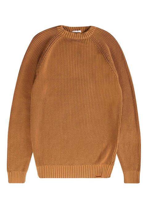 TIMBERLAND BOARDS BROOK Cotton sweater wheat boot - Men's Sweaters