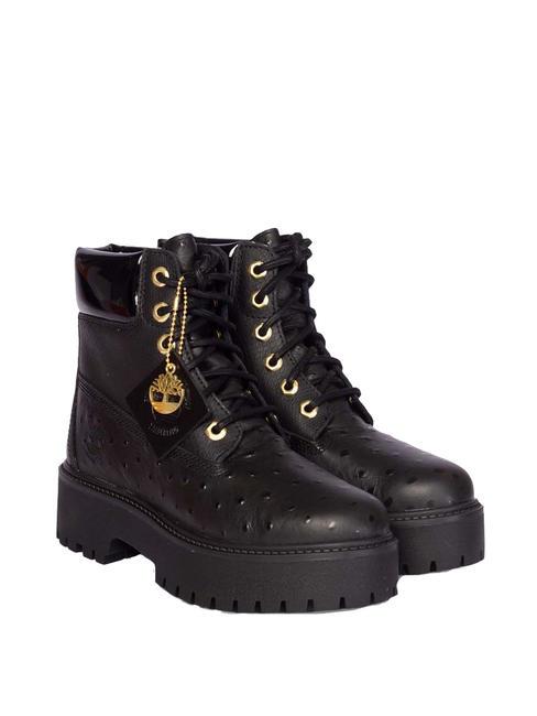 TIMBERLAND STONE STREET Waterproof ankle boots Jetblack - Women’s shoes