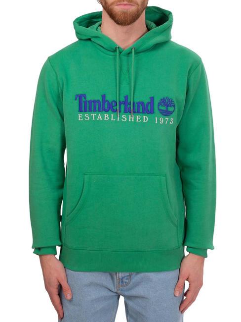 TIMBERLAND LS  Hoodie celtic green wb - Sweatshirts
