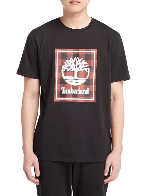 TIMBERLAND BUFFALO Cotton T-Shirt BLACK - T-shirt