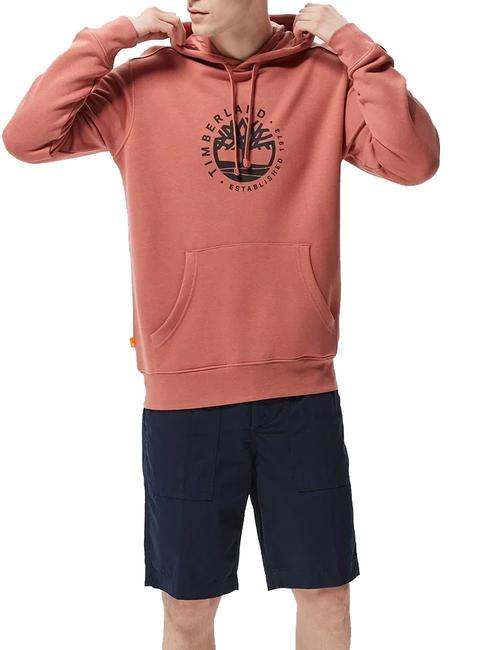 TIMBERLAND REFIBRA  Hoodie light mahogany - Sweatshirts