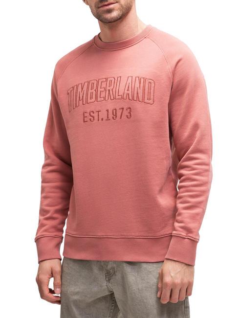 TIMBERLAND MOODRN Cotton sweatshirt light mahogany - Sweatshirts