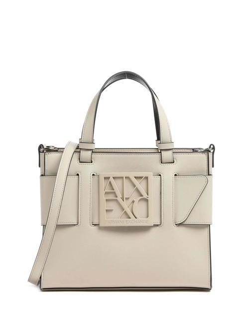 ARMANI EXCHANGE borsa shopping Handbag tote, with shoulder strap dusty ground - Women’s Bags