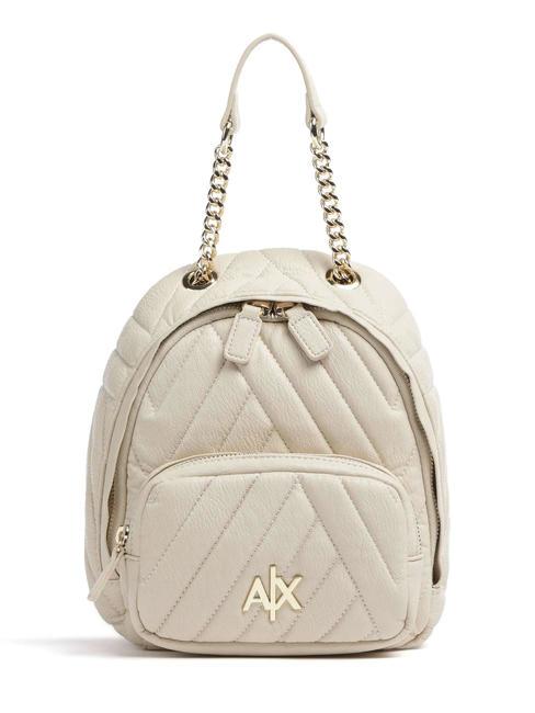 ARMANI EXCHANGE A|X MATELASSE Quilted backpack dusty ground - Women’s Bags