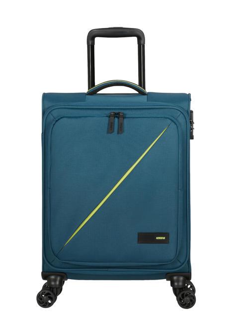 AMERICAN TOURISTER TAKE2CABIN 55cm Hand luggage trolley harbor blue - Hand luggage